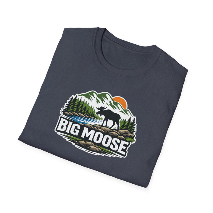 Big Moose Sunset Unisex T-Shirt