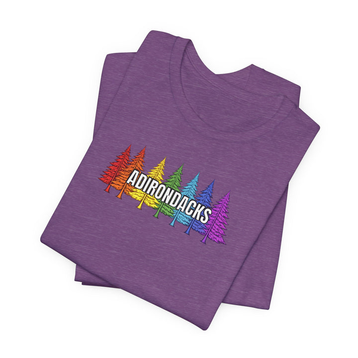 Adirondacks Rainbow Trees Unisex T-Shirt