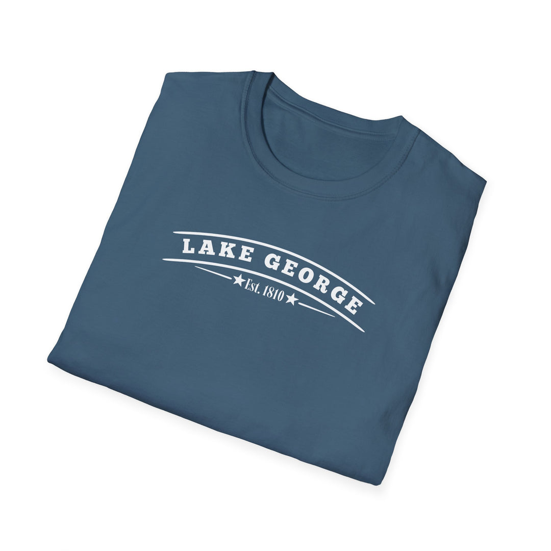 Lake George My Happy Place Unisex V-Neck