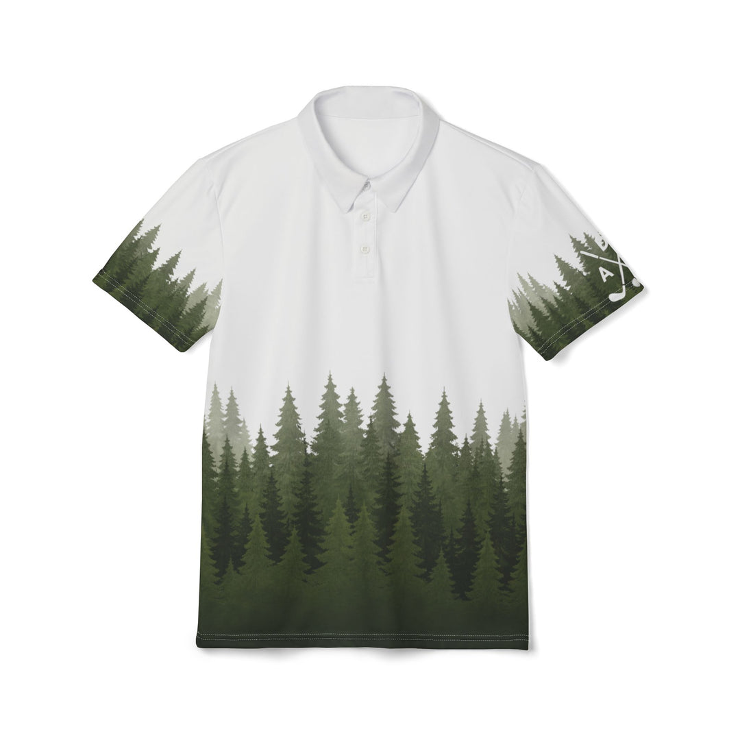 ADK Pine Trees Golf Polo