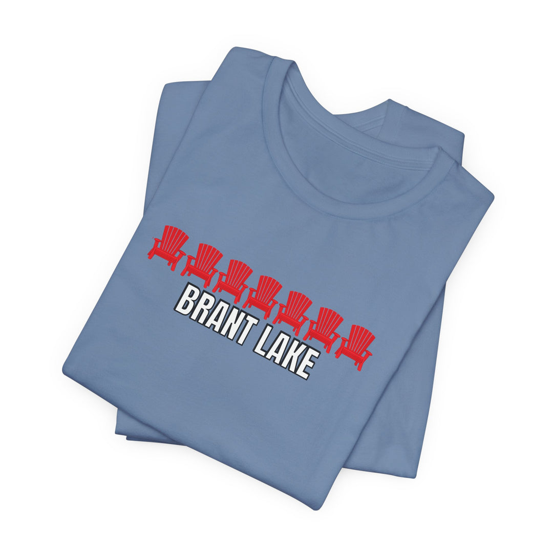 Brant Lake Red Adirondack Chair Tee