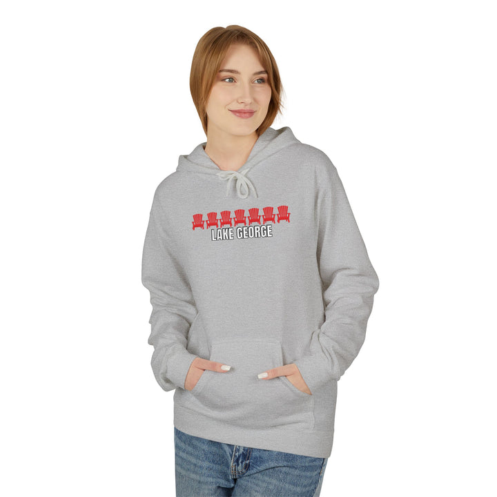 Lake George Hoodie - Red Chairs