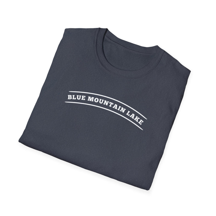 Blue Mountain Lake My Happy Place Unisex T-Shirt