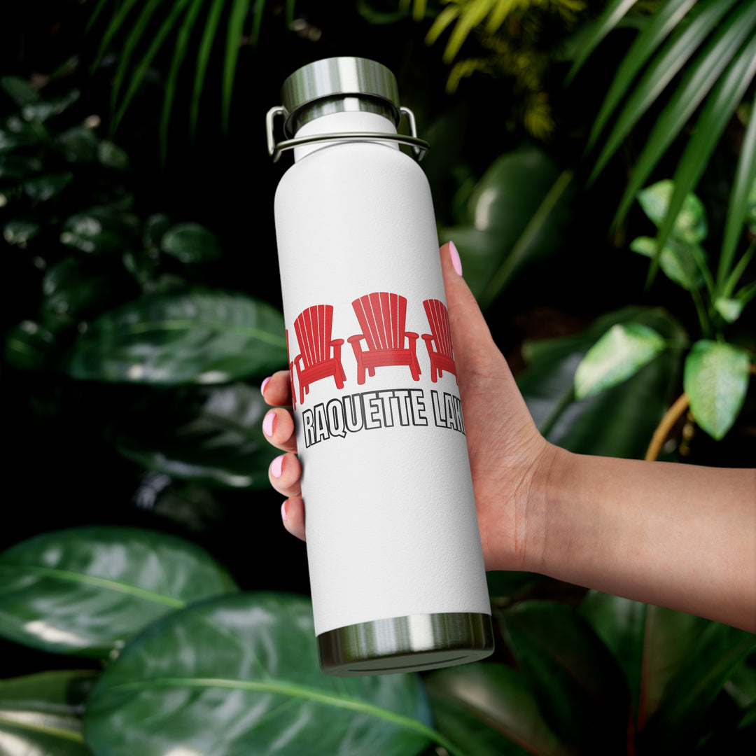 Raquette Lake Adirondack Chairs 22oz Insulated Water Bottle