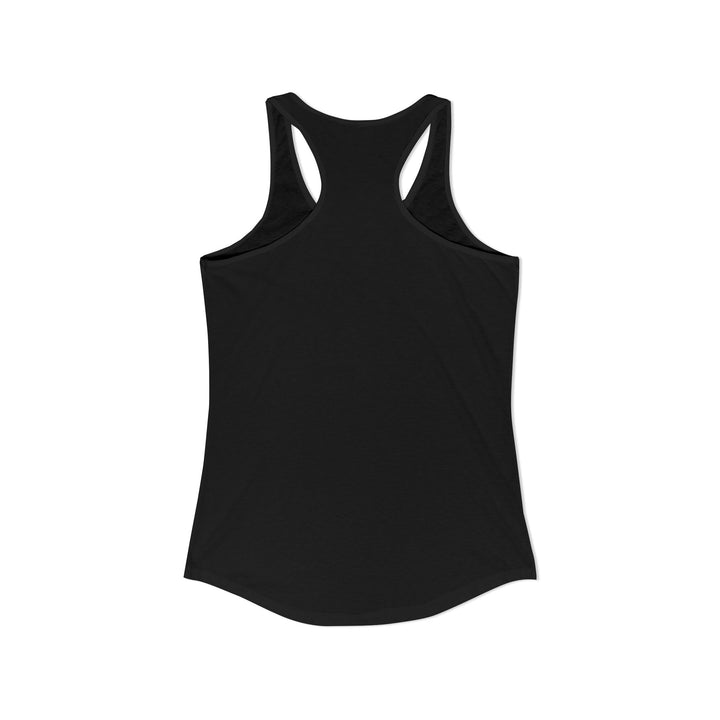 I Might Be Laid Back Ladies Racerback Tank