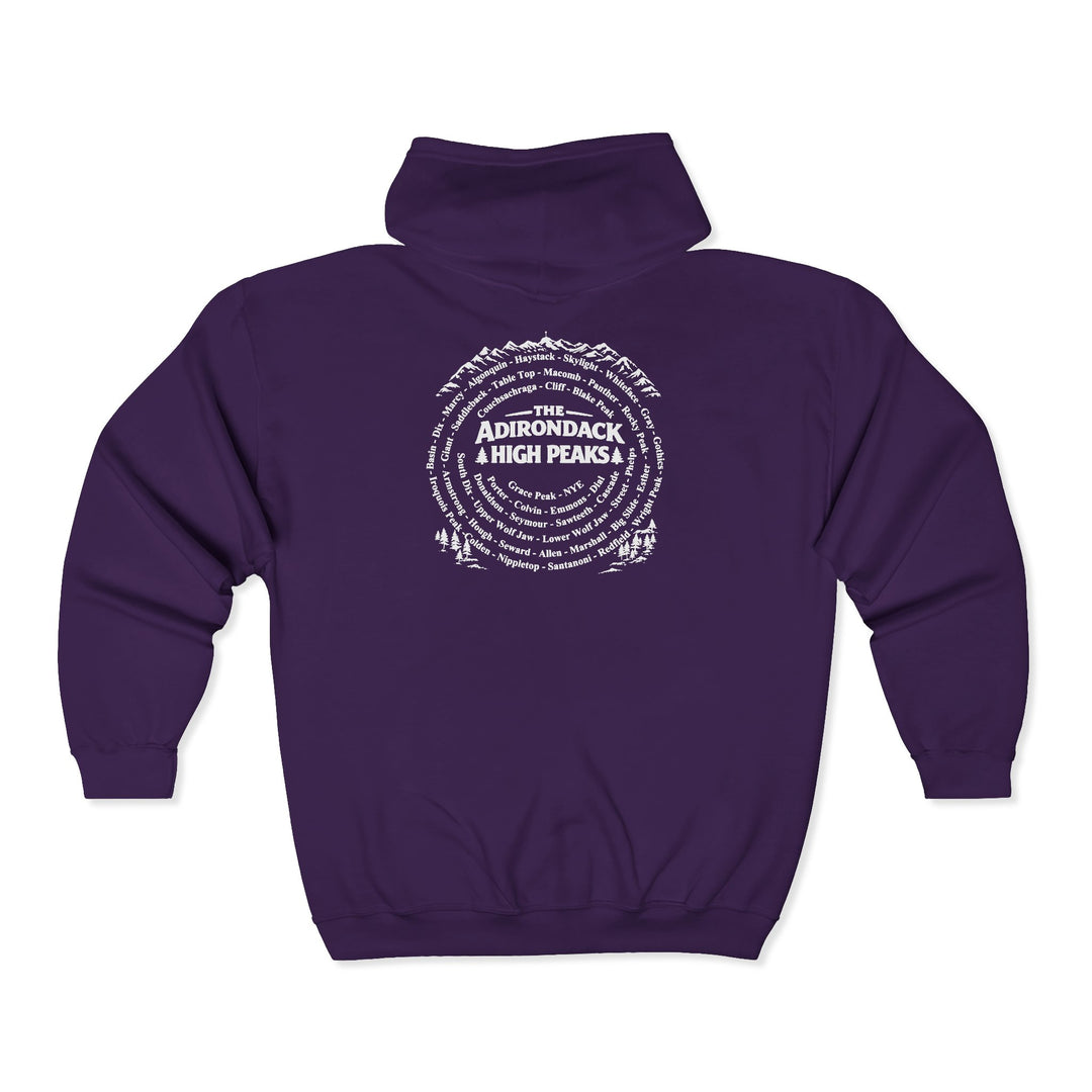 Adirondack High Peaks Zip Hoodie