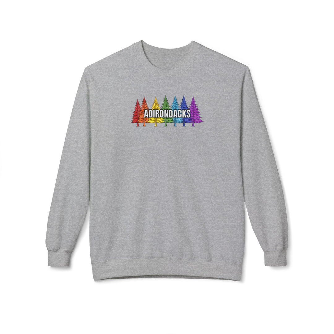 Adirondack  Rainbow Trees Sweatshirt
