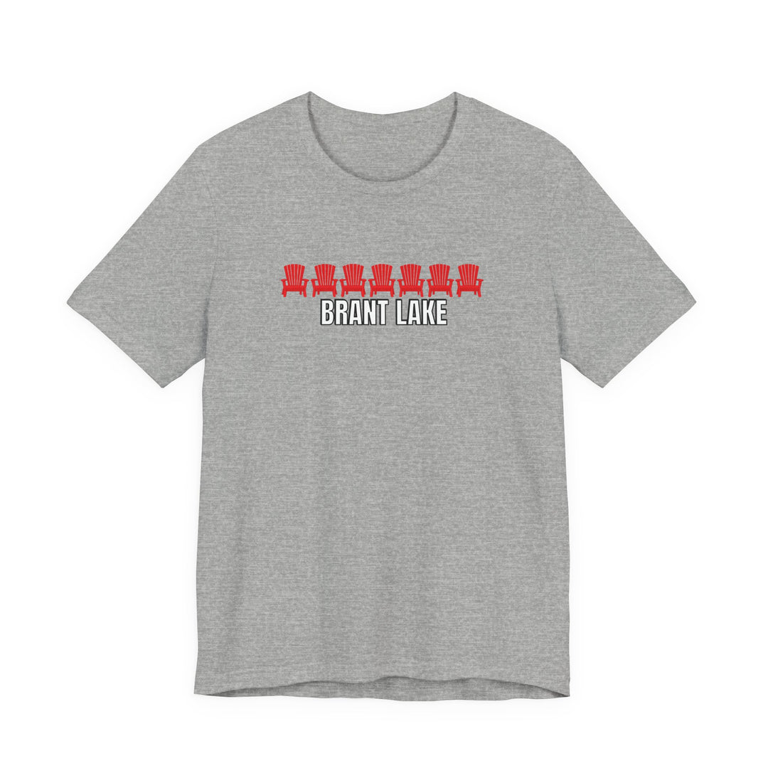 Brant Lake Red Adirondack Chair Tee