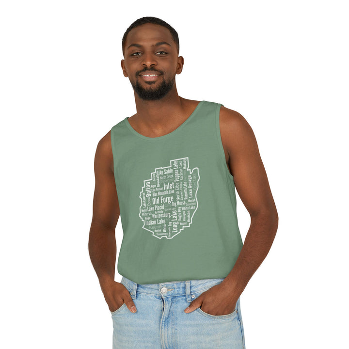 Adirondack Towns Unisex Tank