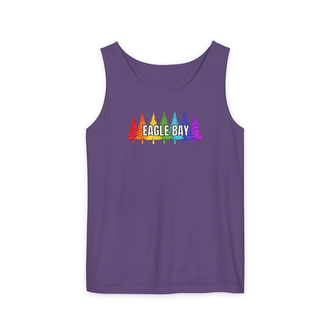 Eagle Bay Unisex Tank - Rainbow Trees