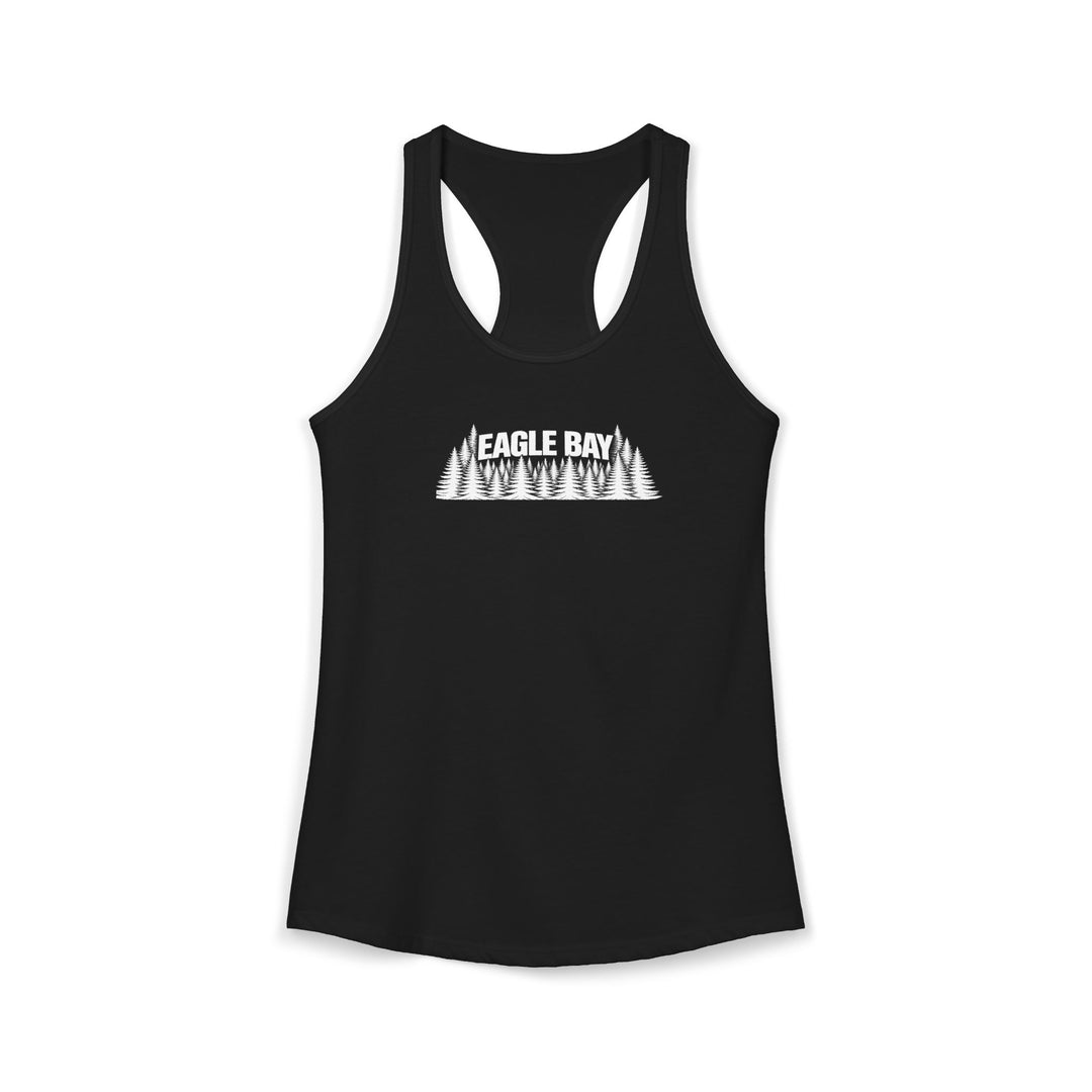 Eagle Bay Trees Ladies Racerback