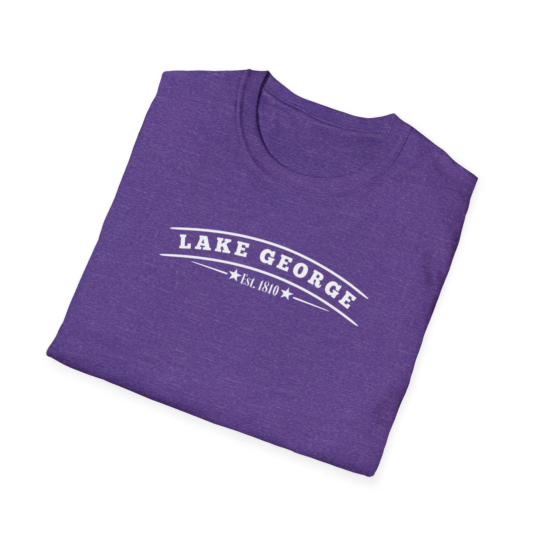 Lake George My Happy Place Unisex V-Neck
