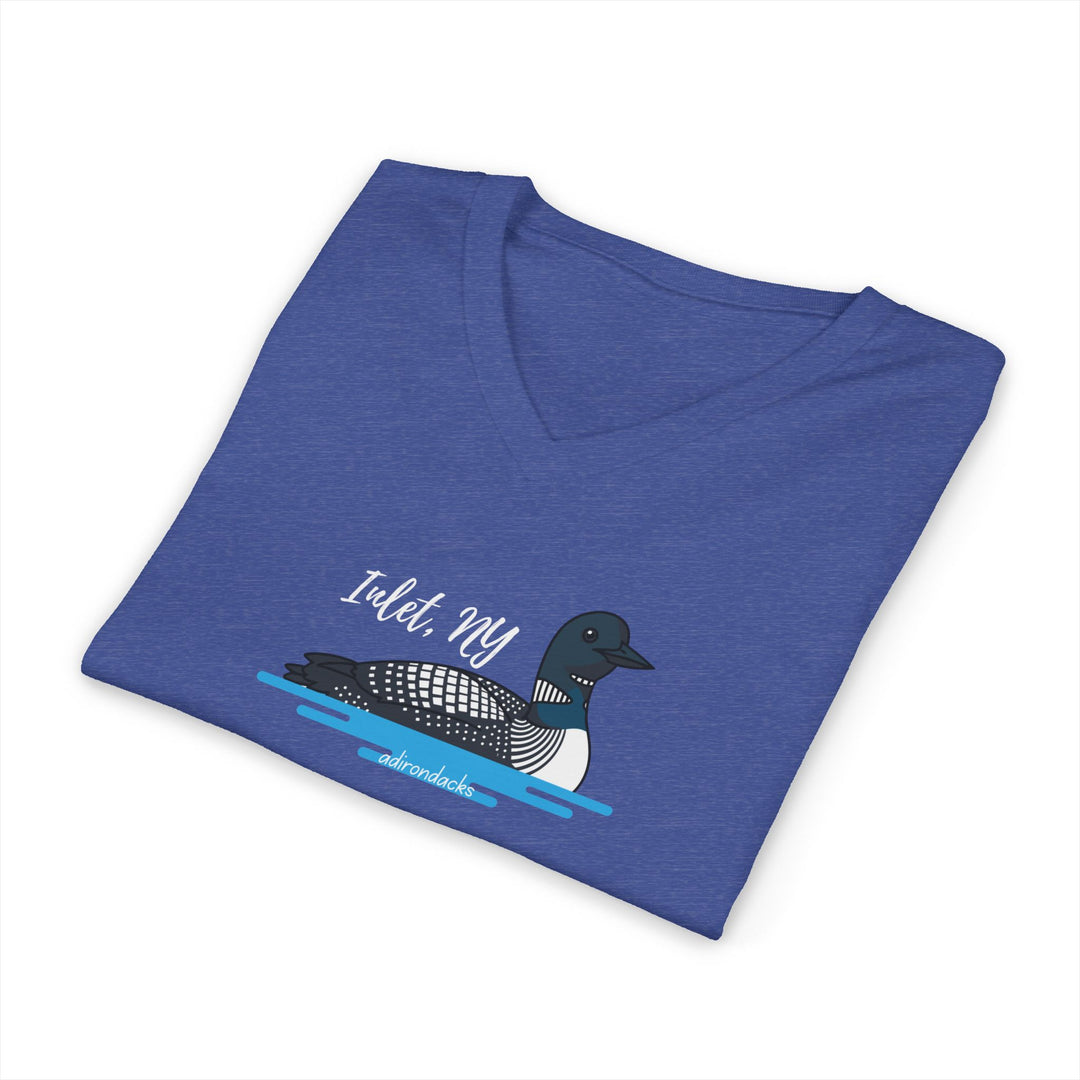 Inlet Loon Unisex V-Neck T-Shirt