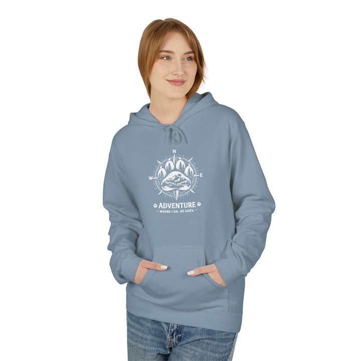 Where I Go, He Goes Hoodie