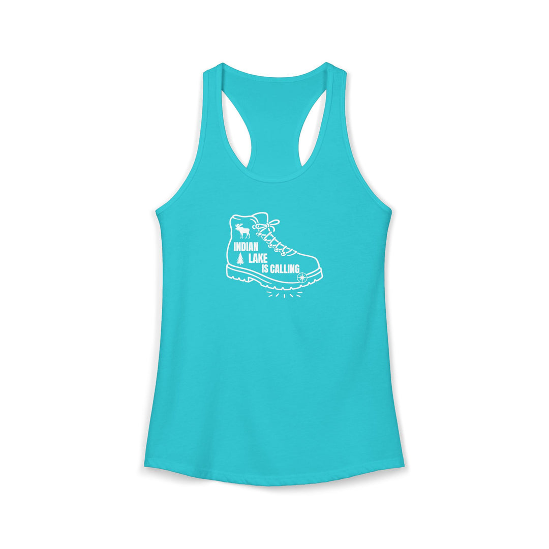 Indian Lake is Calling Ladies Racerback