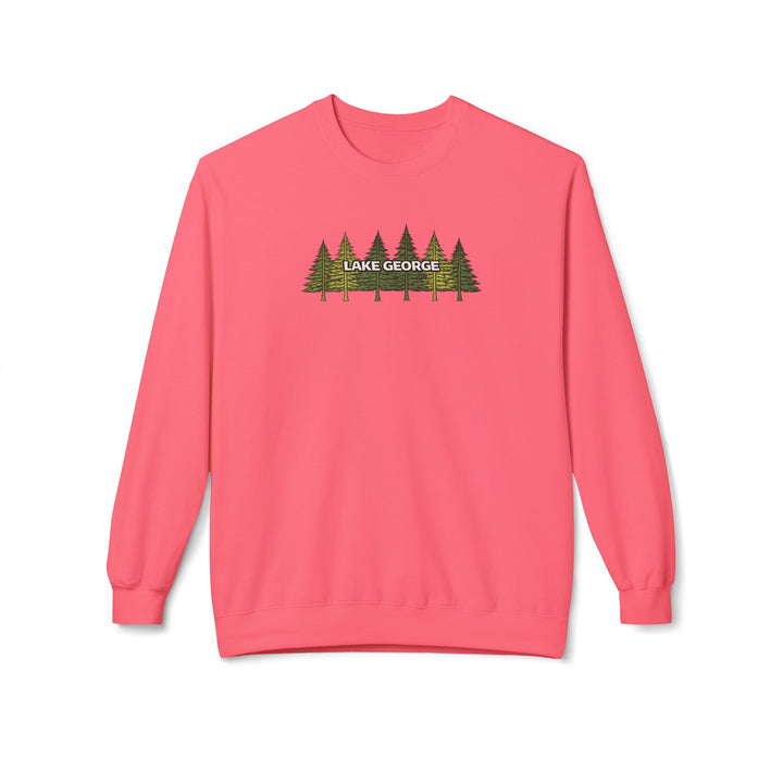 Lake George Sweatshirt - Green Trees