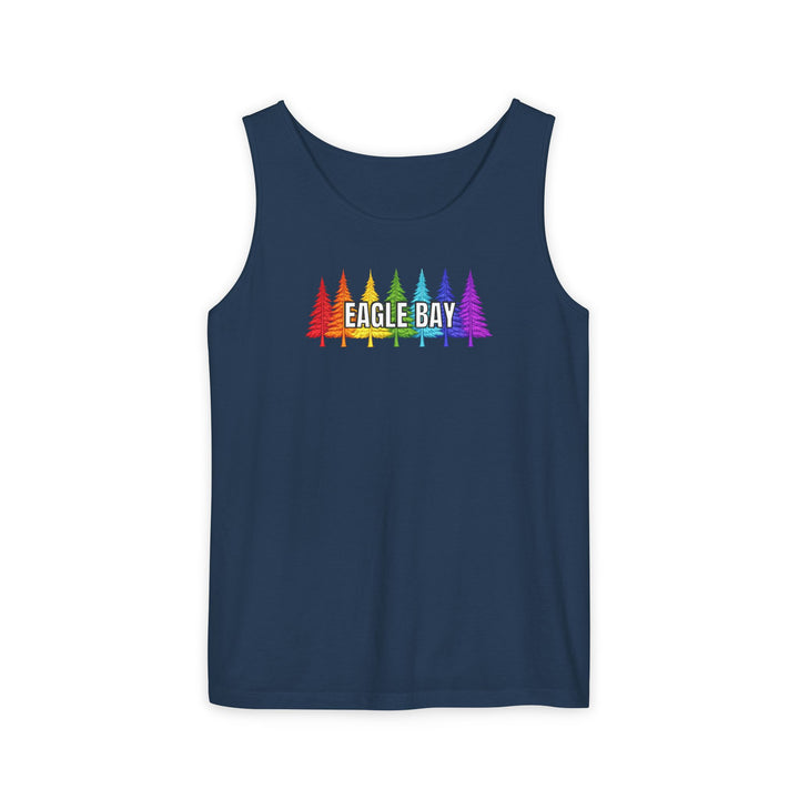 Eagle Bay Unisex Tank - Rainbow Trees