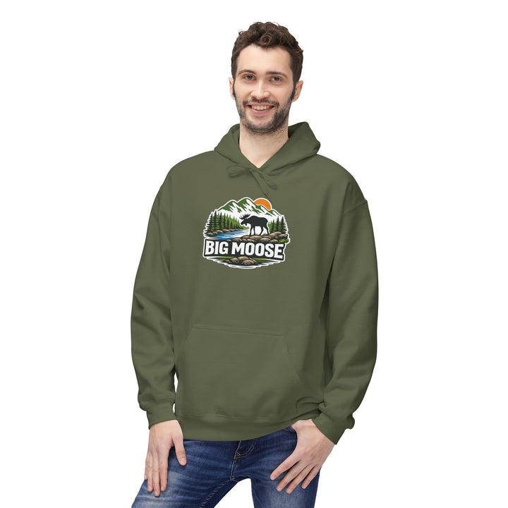 Big Moose Sunset Hoodie