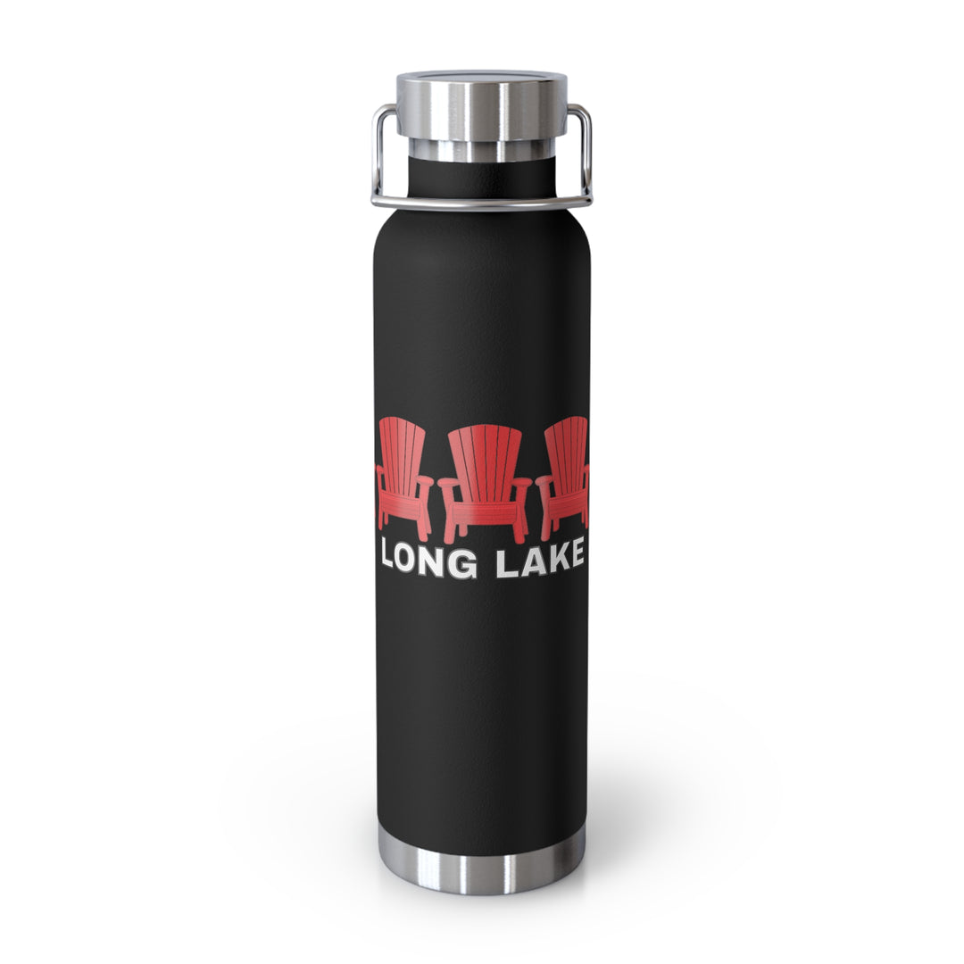 Long Lake ADK Chairs Stainless Water Bottle – 22oz