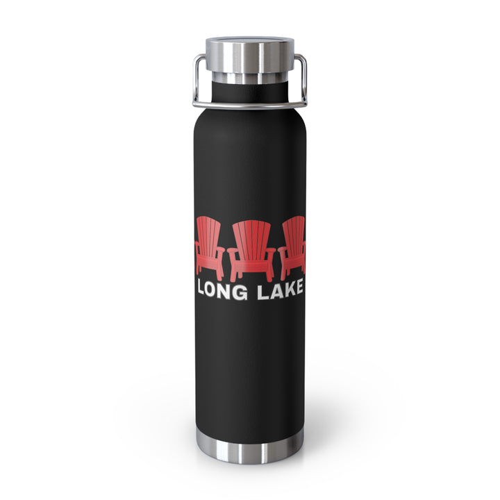 Long Lake ADK Chairs Stainless Water Bottle – 22oz