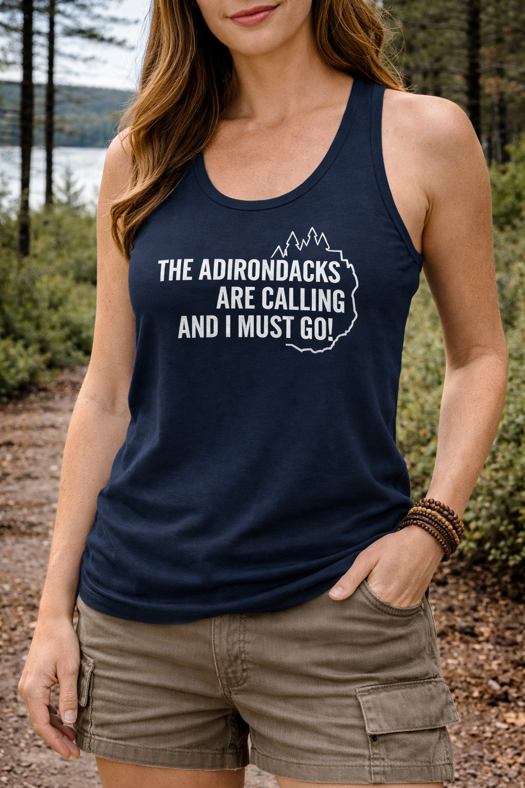 Adirondacks are Calling Racerback Tank