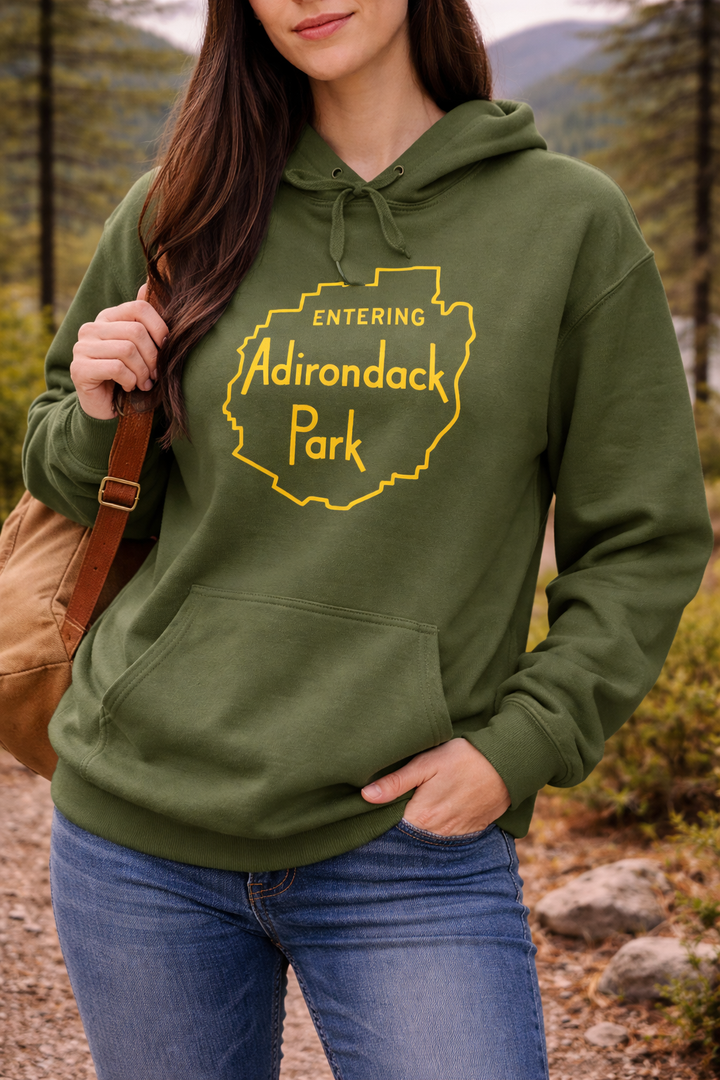 Entering Adirondack Park Hoodie