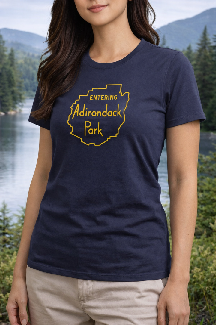 Entering Adirondack Park Ladies Tee