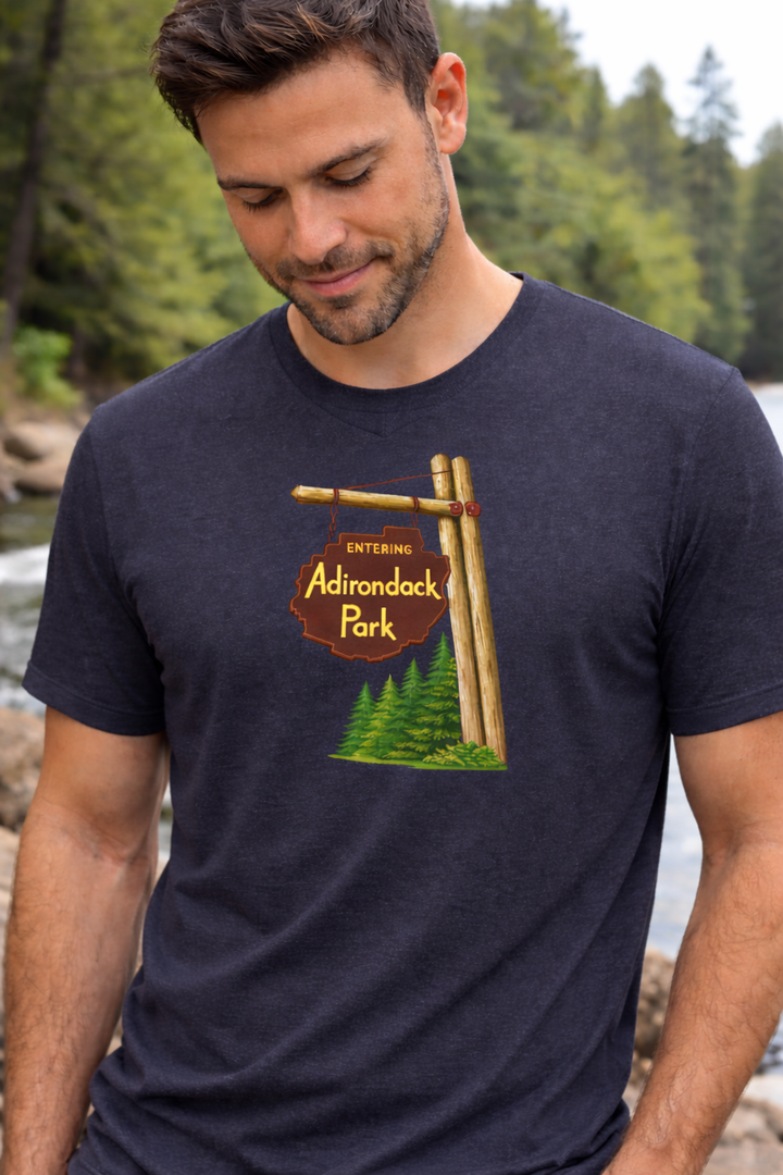 Entering Adirondack Park Sign Unisex T-Shirt