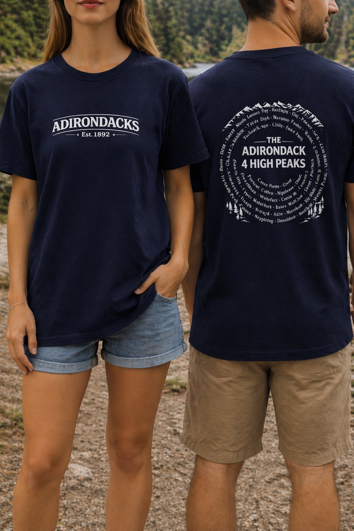 Adirondack High Peaks Unisex V-neck