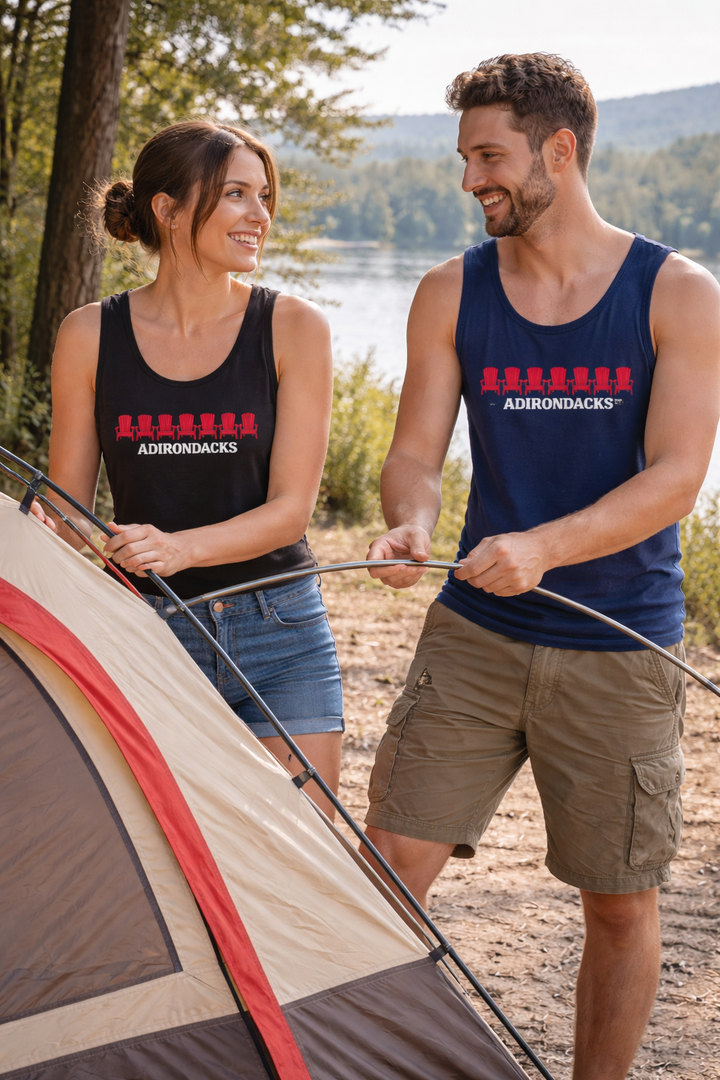 Adirondack Chairs Unisex Tank