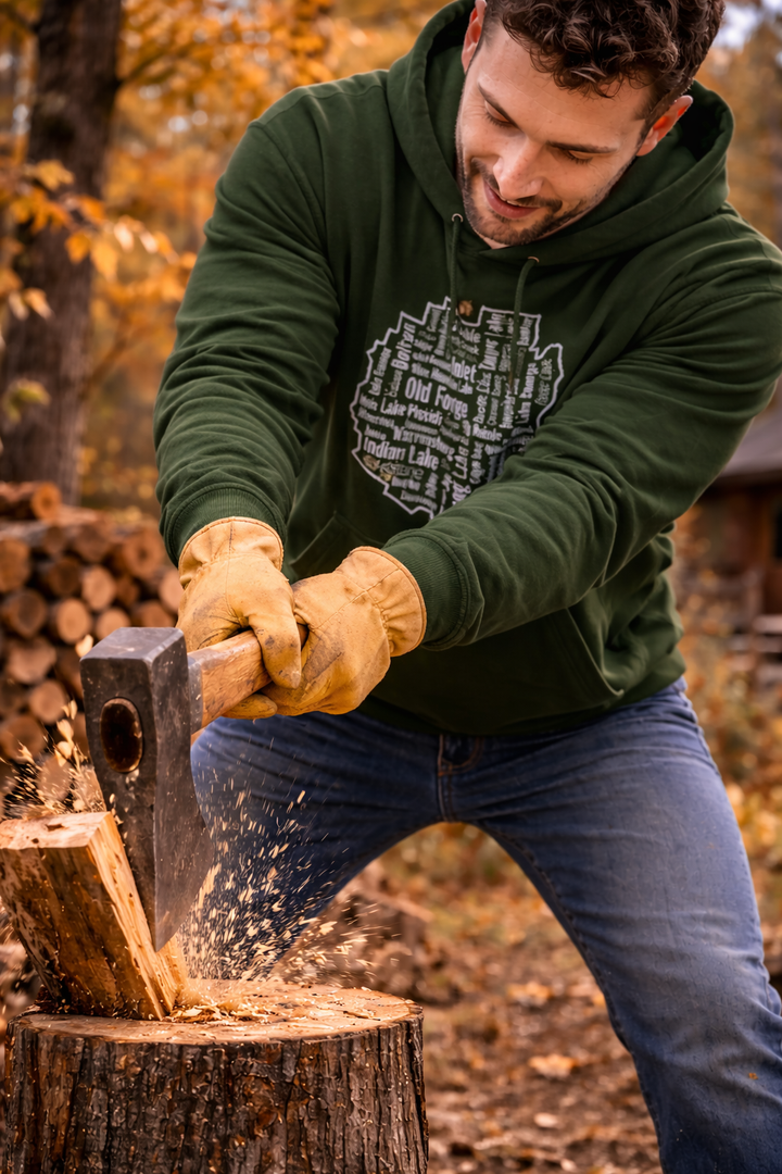Adirondack Towns Hoodie