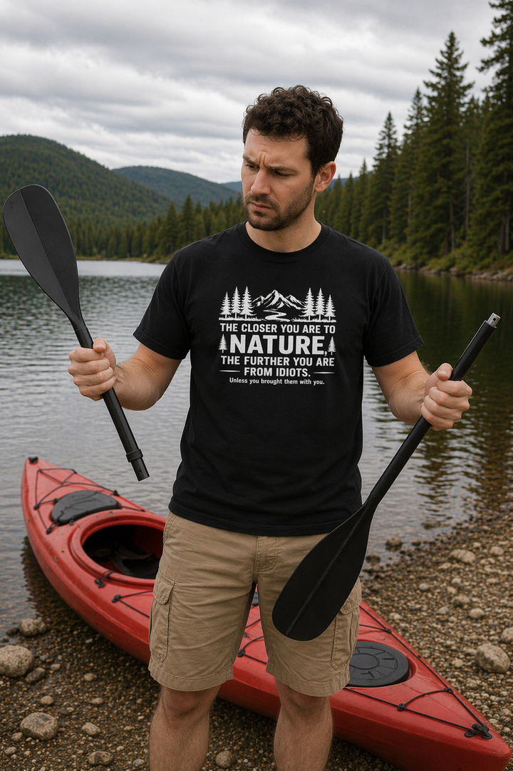 Nature - Idiots Unisex T-Shirt
