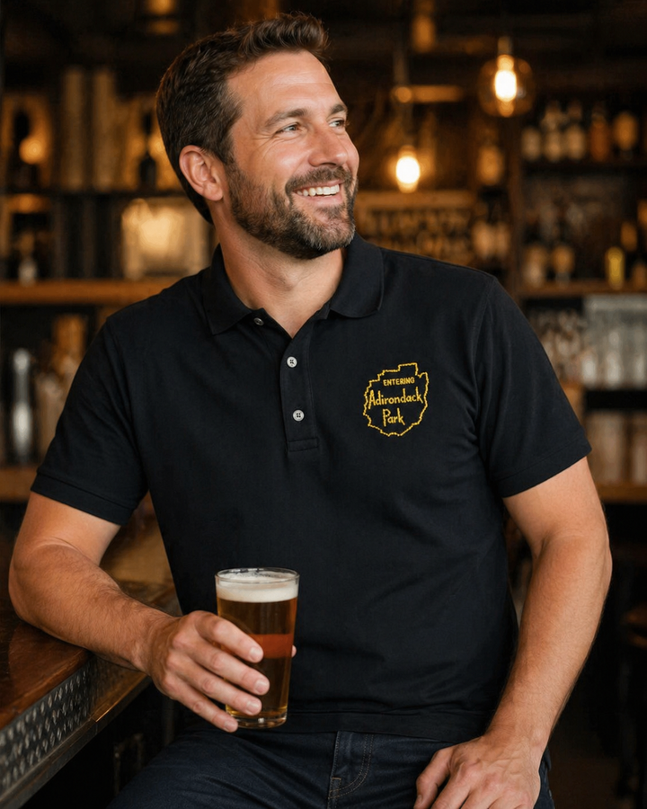 Entering Adirondack Park Polo Shirt