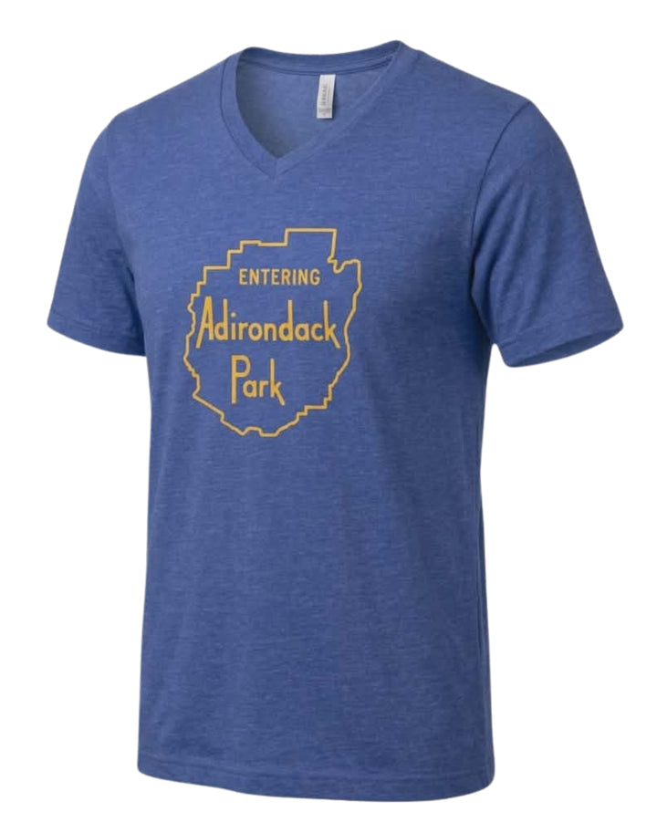 Entering Adirondack Park Unisex V-Neck