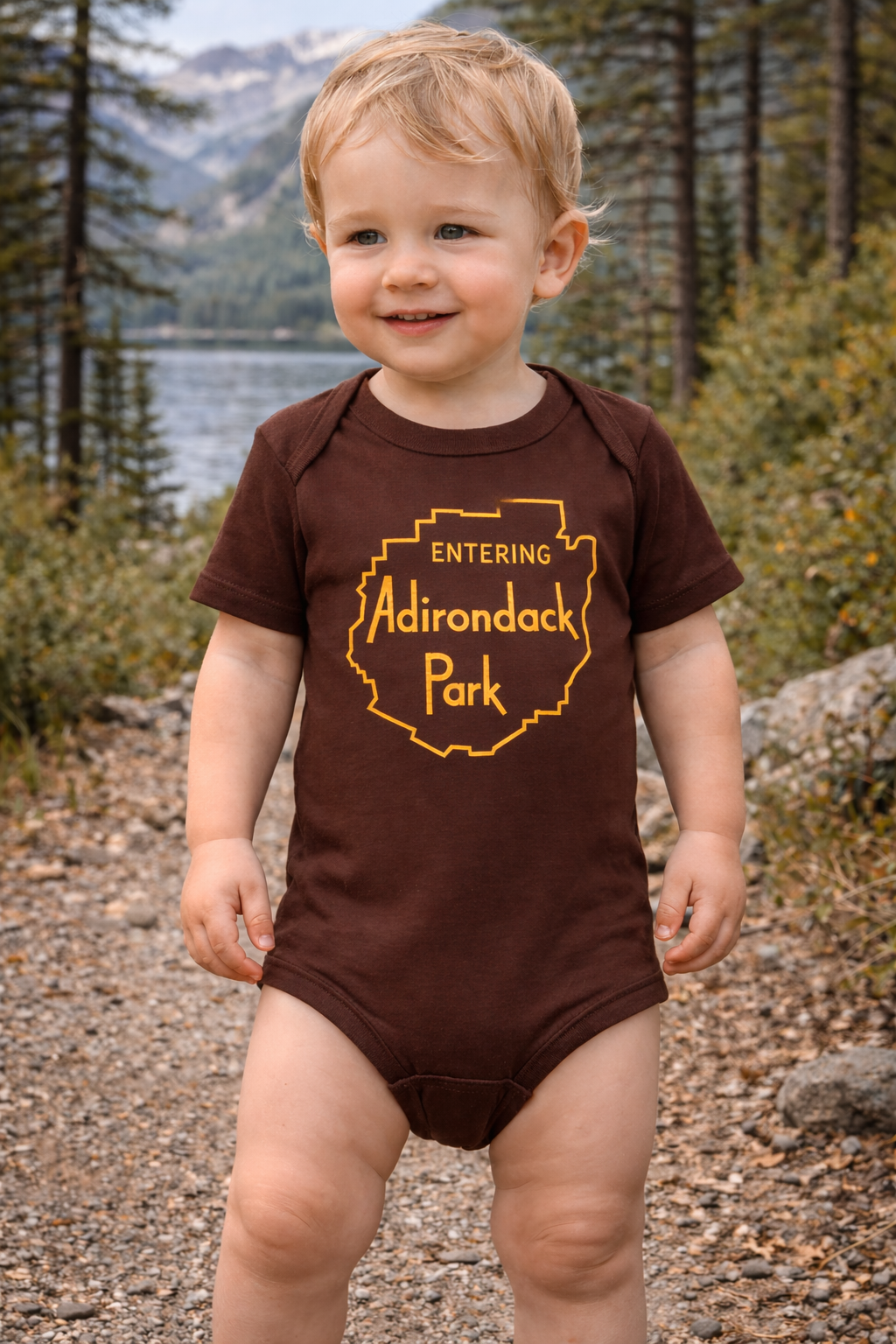 Entering Adirondack Park Onesie
