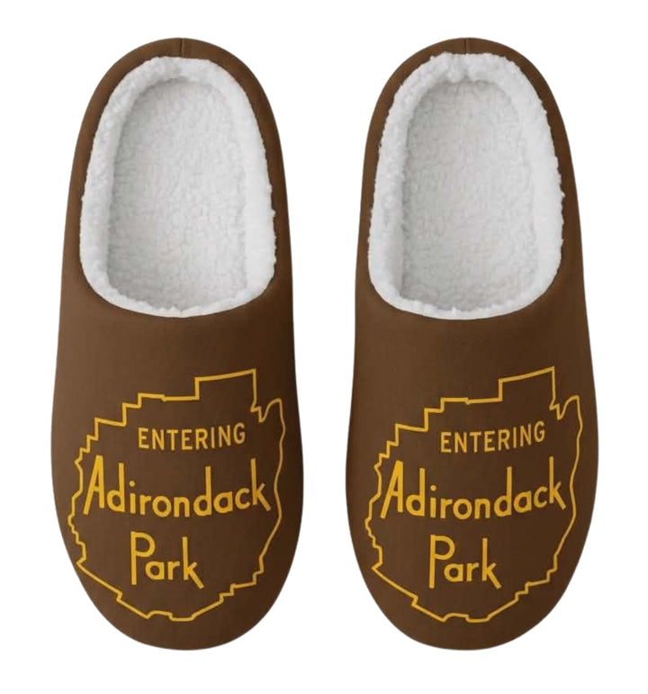Entering Adirondack Park Slippers