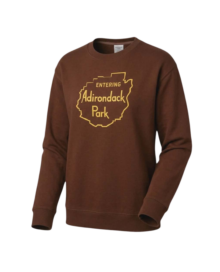 Entering Adirondack Park Sweatshirt