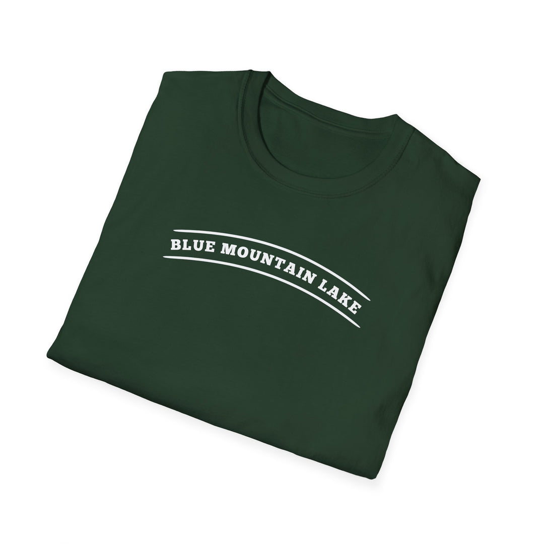 Blue Mountain Lake My Happy Place Unisex T-Shirt