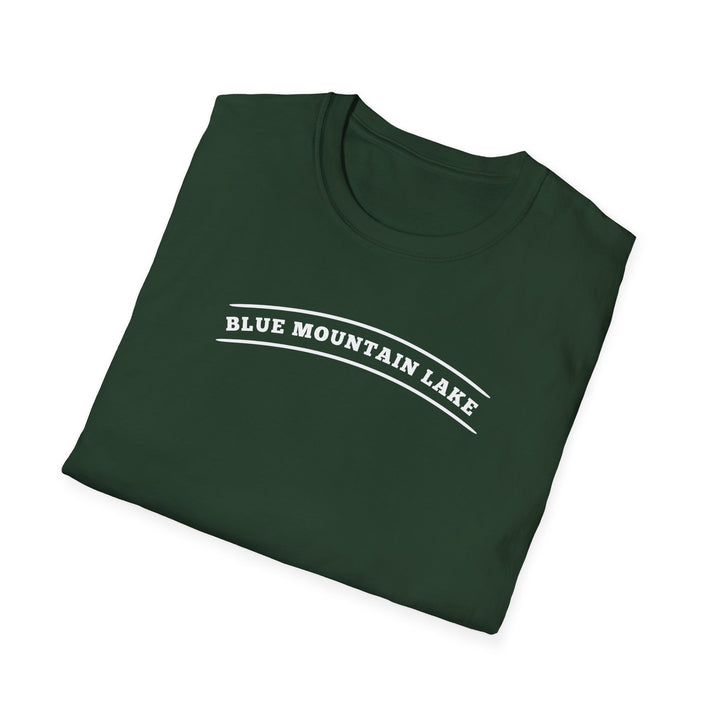Blue Mountain Lake My Happy Place Unisex T-Shirt