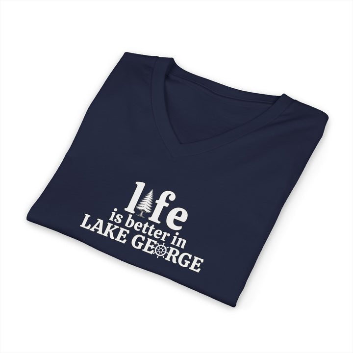 Life is Better in Lake George Unisex V-Neck