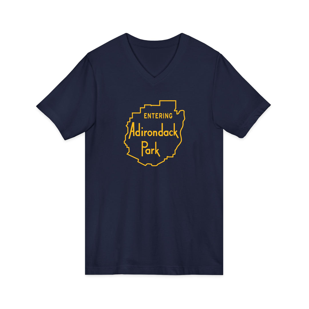Entering Adirondack Park Unisex V-Neck