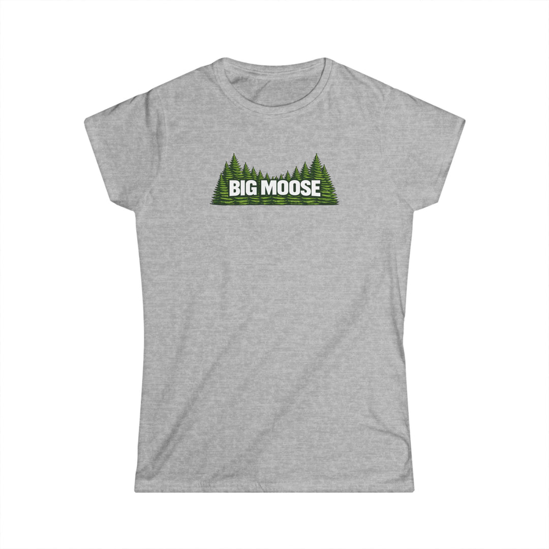 Big Moose Trees Ladies Tee