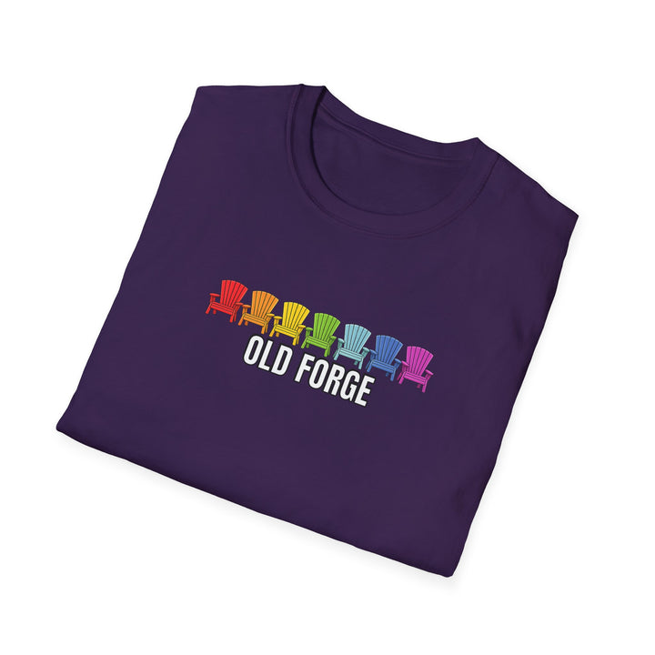 Old Forge Rainbow Chairs Unisex T-Shirt