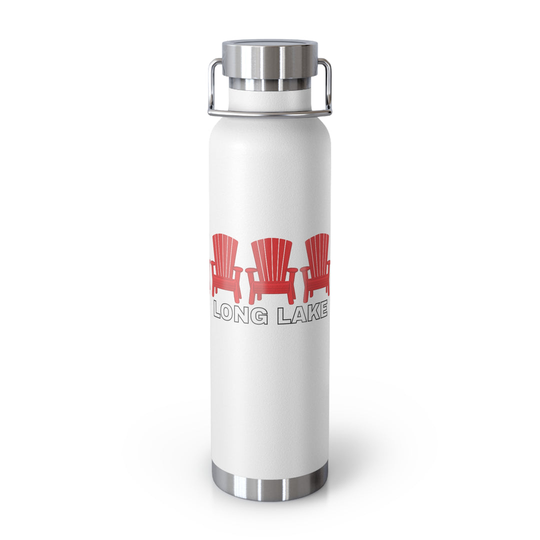 Long Lake ADK Chairs Stainless Water Bottle – 22oz