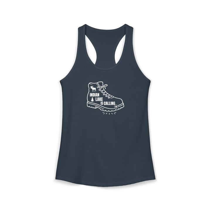 Indian Lake is Calling Ladies Racerback