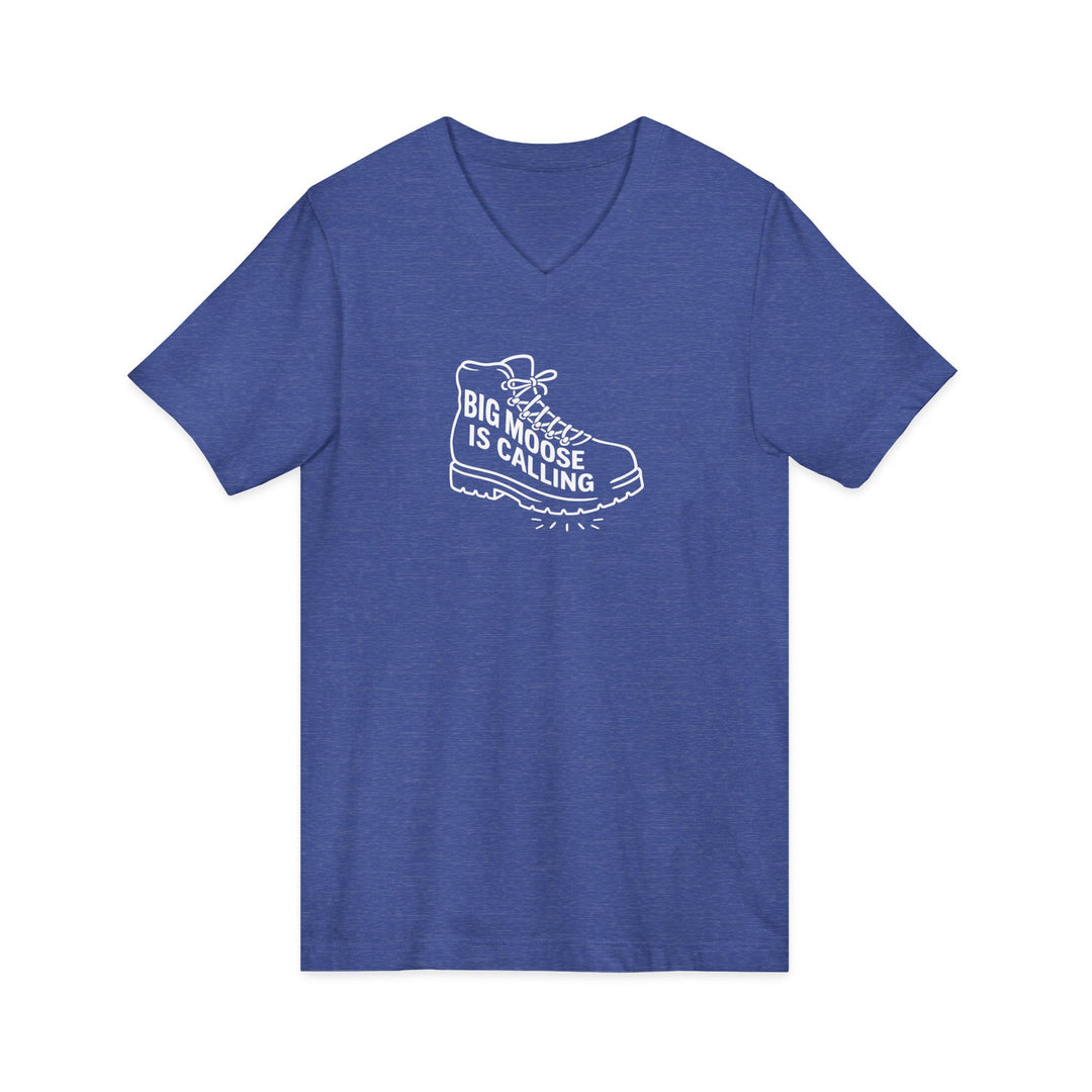 Big Moose Boot Unisex V-Neck Tee