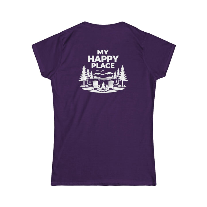 Long Lake My Happy Place Ladies Tee