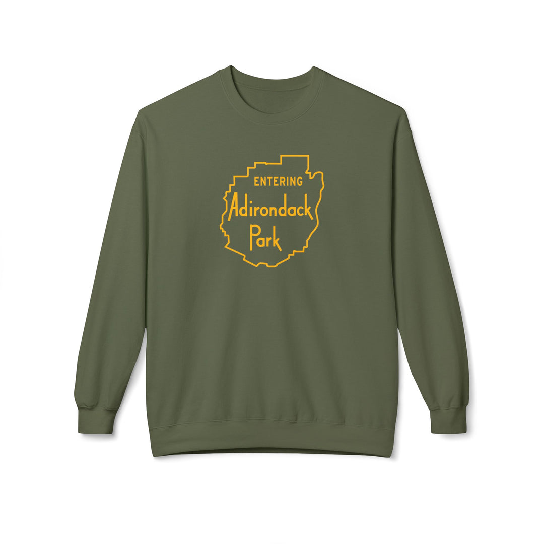 Entering Adirondack Park Sweatshirt
