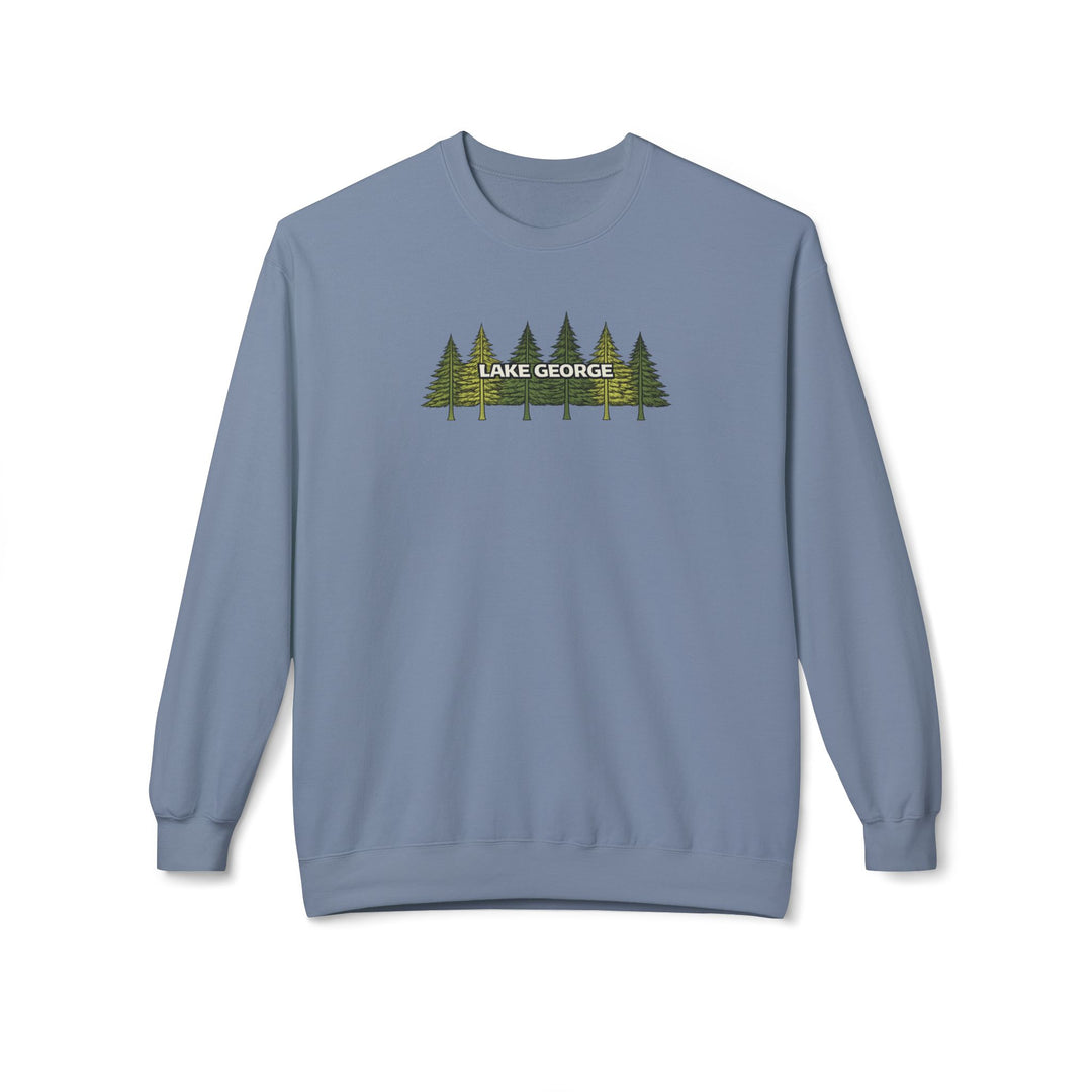 Lake George Sweatshirt - Green Trees
