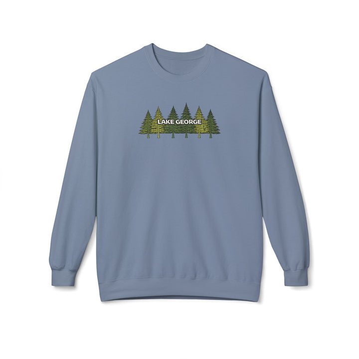 Lake George Sweatshirt - Green Trees
